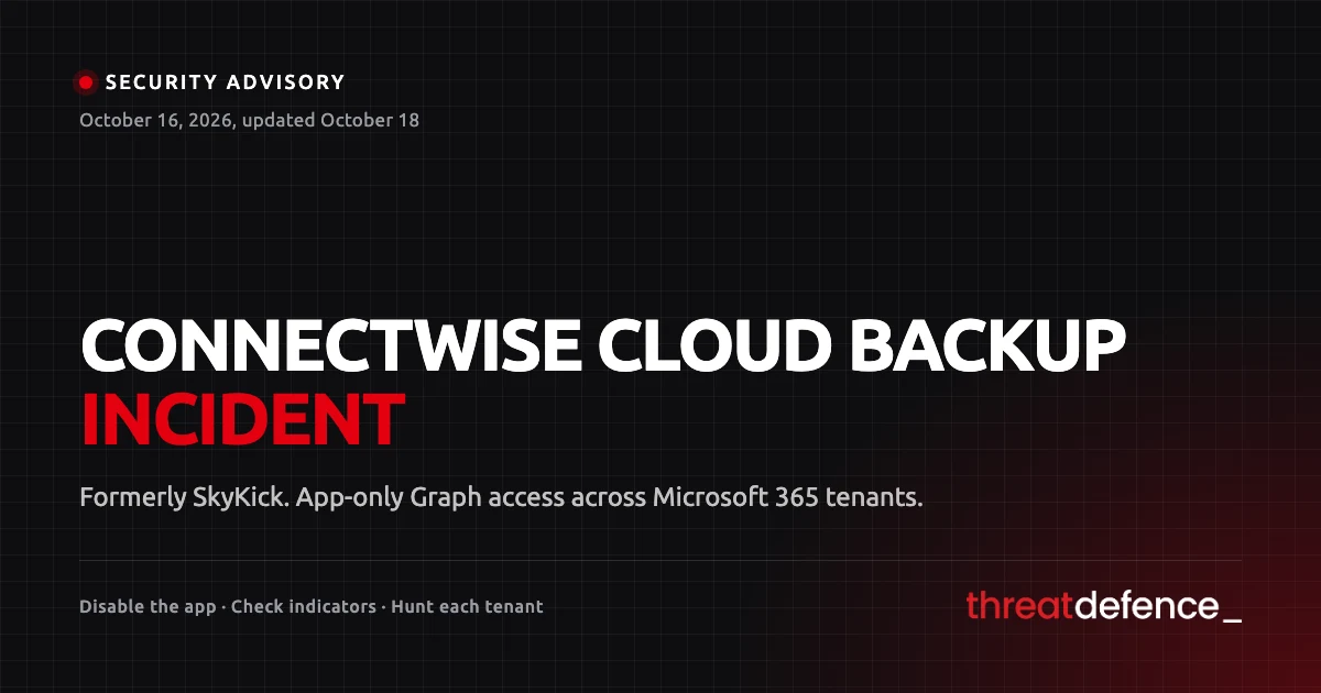 connectwise skykick advisory