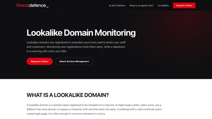 lookalike domain monitoring